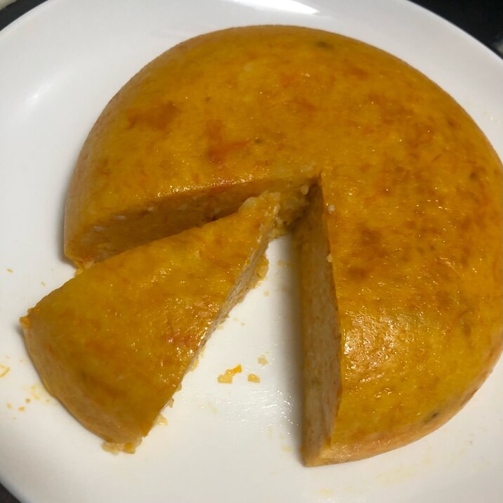 【炊飯器で】豆腐とかぼちゃのケーキ